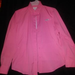 Columbia Pink Button down